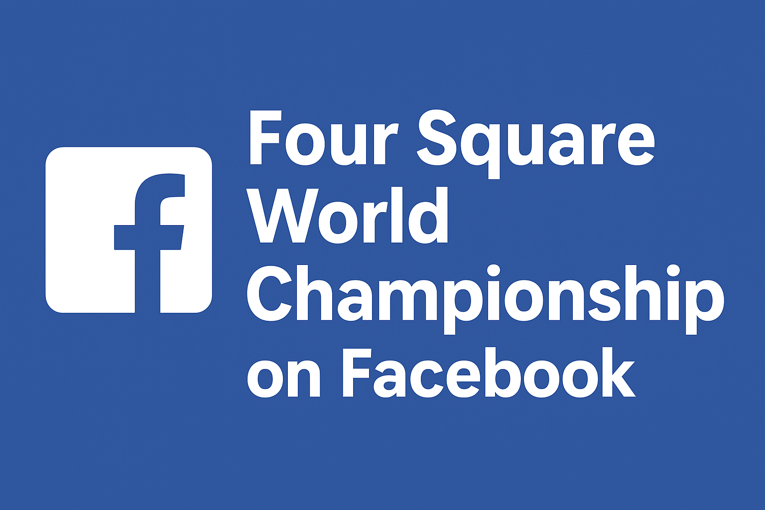Four Square on Facebook